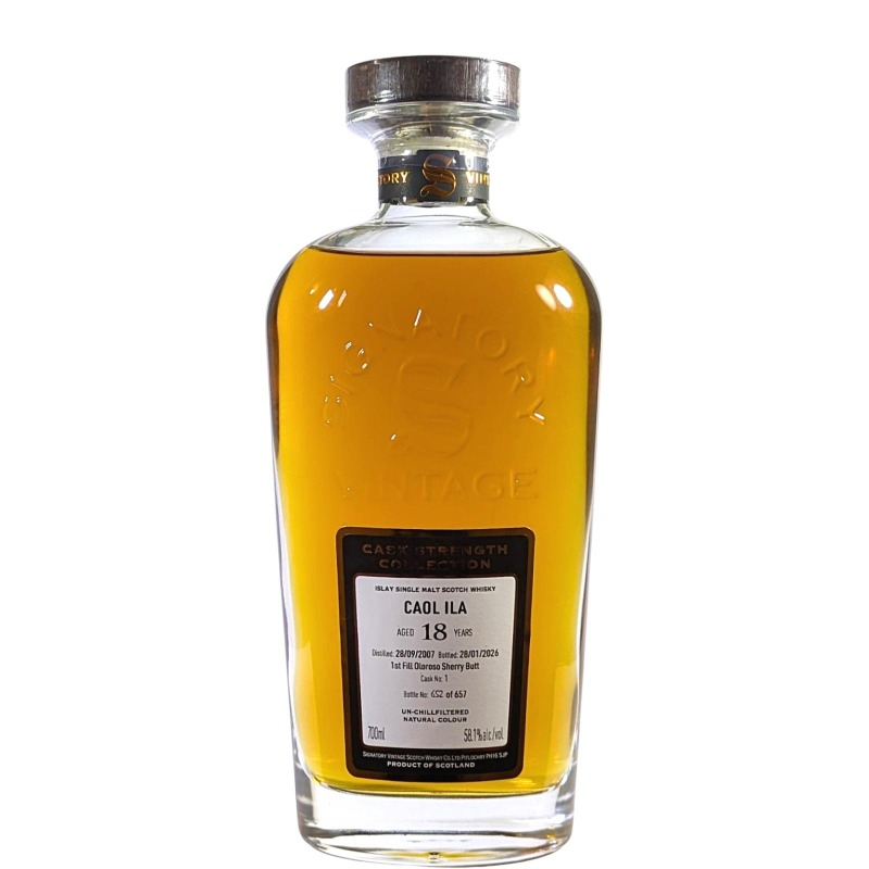 Signatory Caol Ila 2007 58.1%